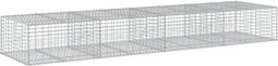 vidaXL - Schanskorf - 400x100x50 - cm - gegalvaniseerd - ijzer - zilverkleurig