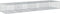vidaXL - Schanskorf - 400x100x50 - cm - gegalvaniseerd - ijzer - zilverkleurig
