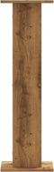 vidaXL - Plantenstandaards - 2 - st - 30x30x95 - cm - hout - artisanaal - eiken