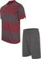 Cappucino Italia - Venezia - Korte Pyjamaset - XL - Rood