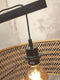GOOD&MOJO Vloerlamp Java - Bamboe Zwart/Naturel - 175x50x207cm - Modern - Staande lampen voor Woonkamer - Slaapkamer