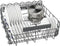 Siemens SN95EX12CE - Volledig geïntegreerde vaatwasser - Home Connect - varioSpeed Plus