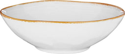Mica Decorations Tabo - Schaal - H7,5 x Ø23,5 cm - Wit