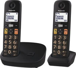 Panasonic KX-TGU112 - Dect-telefoon - Grote toetsen - Verbeterd volume (2 stuks)