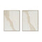 Schilderij Home ESPRIT Wit Beige Scandinavisch 62 x 4,5 x 82 cm (2 Stuks)