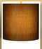 Atmooz - Vloerlamp Moyo - E27 - Kleur : Goud Brons - Staande Lamp - Stalamp - Woonkamer - Hoogte 150cm - Metaal