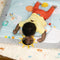DISNEY BABY Winnie de Poeh speelkleed, Opvouwbare houten speelboog, Multisensorieel speelgoed
