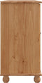 vidaXL - Dressoir - 'ASKIM'133,5x40x79 - cm - Massief - Vurenhout