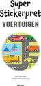 Super Stickerpret - Voertuigen