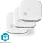 Nedis WIFIDS21WT3 - Rookmelder - Set van 3 - WiFi - Wit