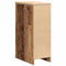 vidaXL - Garagekast - 30x51x85 - cm - massief - grenenhout - oud - hout
