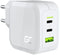 Green Cell CHARGC08 - Oplader - 65W Power Delivery 3.0 Quick Charge 3.0 - Wit