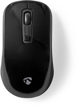 Nedis MSWS105BK - Draadloze optische muis - 4 knoppen - 1600 dpi