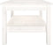 vidaXL - Salontafel - 80x50x40 - cm - massief - grenenhout - wit