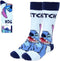 Sokken Stitch Licht Blauw