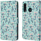 iMoshion Hoesje Geschikt voor Huawei P30 Lite Hoesje Met Pasjeshouder - iMoshion Design Bookcase smartphone - Blauw / Blue Flowers