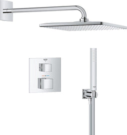 GROHE Precision Cube - Inbouw douchesysteem - Hoofddouche 310 mm - Chroom