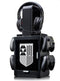 Numskull 5056280455981 - Gaming Locker - Houdt tot 10 games en 4 controllers - Wit/Zwart