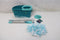 Leifheit Clean Twist Disc Mop Ergo - Dweil set met telescoopsteel en centrifugeerpers - Turquoise