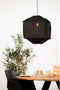 Light & Living Titan Hanglamp - Zwart - 50x50x60cm