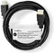 Nedis CVGT34001BK20 - HDMI-kabel - 200cm - 1080p - Zwart