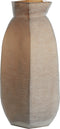 Light&living Vaas 24,5x22,5x50,5 cm VELIKO glas donker bruin