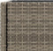 vidaXL - Plantenbak - met - schap - poly - rattan - grijs