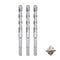 MOXPIFY XQ18S21 - 3-delige SDS Plus-boor 18 x 210 mm - 4 hardmetalen snijkanten