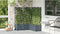 vidaXL - Tuinplanter - met - Trellis - 5 - stuks - Lichtgrijs - 120x120x143 - cm
