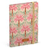 Lannoo Agenda (2026) - Agenda wire-o - 120x160mm - Exotic Palms - Roze palm op donker groen