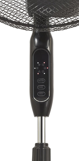 Inventum VST412BA - Statiefventilator - 40W 3 snelheden 80° oscillatie - Hoogte verstelbaar tot 1,3m