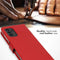 Selencia Galaxy A13 (4G) - Echt Lederen Bookcase - 3 Pashouders - Rood