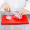 Hygiplas Standaard Snijplank met Lage Dichtheid Rood J255 - Horeca