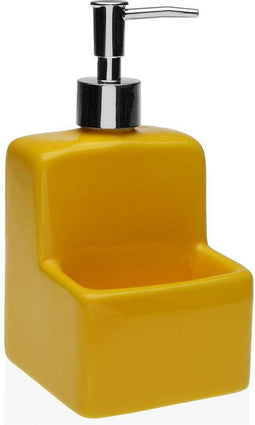 Zeepdispenser Geel Met Bakje