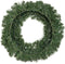 Decoris Kerstkrans - Diameter 60 cm - 50 warm LED lampjes - Groen