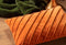 Dutch Decor PACO - Sierkussen velvet 40x60 cm Potters Clay - oranje - Inclusief binnenkussen