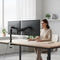 Maclean MC-136 - Monitorhouder voor 2 monitoren - 17-32 inch - tot 10kg - Gasveren - Zwart