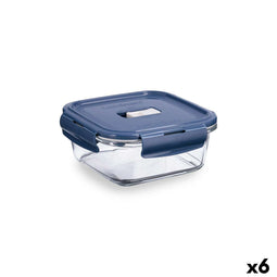 Luminarc Baltic - Hermetische Lunchtrommel - 760 ml - Blauw (6 Stuks)