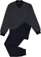 Schiesser Heren Pyjama - Lange broek - V Hals - Donkerblauw