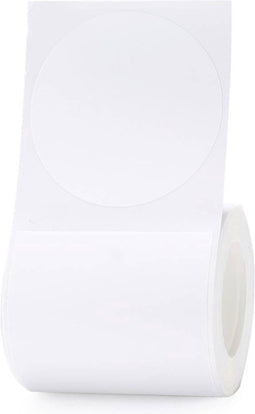 NIIMBOT A2A68351901 Etiketten (rol) Ø 49 mm Wit 150 stuk(s) Universele etiketten