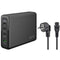 USB-C™ PD GaN multiport fast charger max. 240 W, black