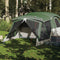 vidaXL - Tent - met - luifel - 4-persoons - waterdicht - groen