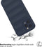 iMoshion Hoesje Geschikt voor iPhone 11 Pro Hoesje Siliconen - iMoshion EasyGrip Backcover - Donkerblauw