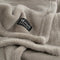 Mica Decorations Famke Fleece Plaid - L180 x B130 cm - Beige