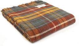 Plaid Tartan Antique Buchanan - 150x183 - Nieuw Wol - Tweedmill UK