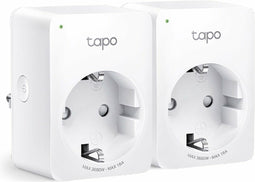 TP-Link Tapo P110 - Mini Smart WiFi-stopcontact - Afwezigheidsmodus en spraakbesturing (2 stuks)