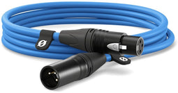 Røde XLR3M-B - Kabel - XLR 3-pin - 300cm - Blauw