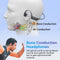 Golden Sound Bone Conduction - Draadloze Koptelefoon - Waterproof 32GB - Zwart