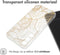 imoshion Hoesje Geschikt voor Samsung Galaxy S23 FE Hoesje Siliconen - imoshion Design hoesje - Meerkleurig / Golden Leaves Transparant