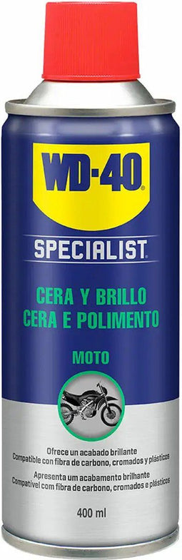 Polijster WD-40 Motorfiets Was 400 ml